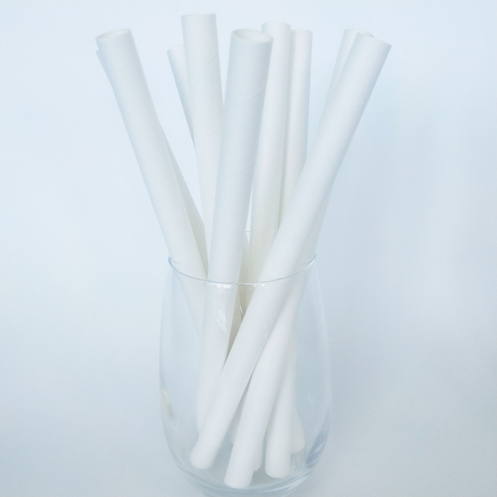 可堆肥的珍珠奶茶纸吸管